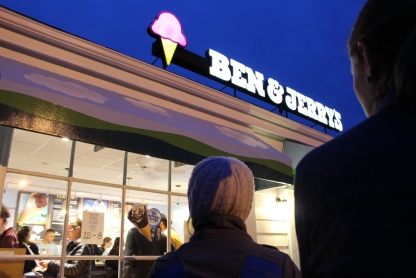 Ben & Jerry's fans come out for Free Cone Day