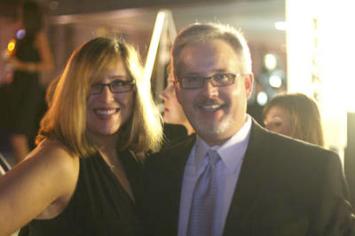 J.T. Ellison and her husband Randy at the Best of Nashville party at the Frist Center in 2008.