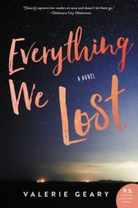 Valerie Geary's EVERYTHING WE LOST