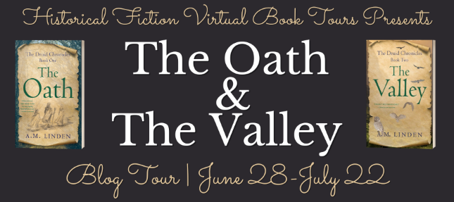Historical Fiction Virtual Book Tour for A.M. Linden's THE OATH and THE VALLEY